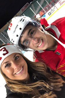 Meredith and Johnny Gaudreau