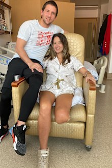 Daniella Alvarez was told she would not walk for six months.