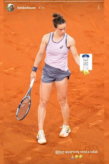 France's Lois Boisson hit back with the ultimate response to Harriet Dart's comments.