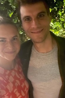 Libby Trickett and Luke Trickett