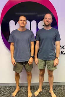 Will McMahon and Woody Whitelaw from KIIS FM's Will & Woody radio show