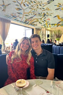 Catherine and her boyfriend, Cass