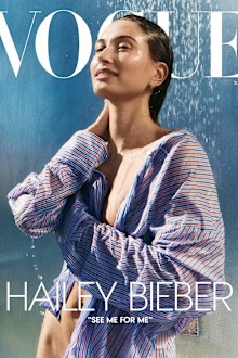 Hailey Bieber Vogue cover 2025
