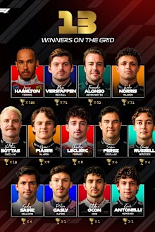 Raceoverwinning tijdens de Grand Prix van Australië van 2026. 