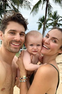 Matty J and Laura Byrne with Marlie Mae