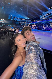 Vanessa Bauer and Love Island alum Chris Taylor