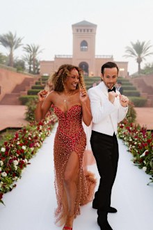 Mel B wedding Morocco 