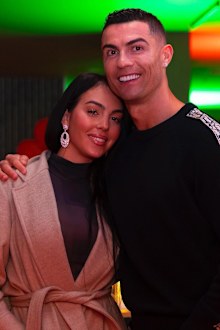 Cristiano Ronaldo and Georgina Rodríguez