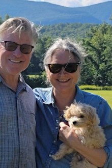 Treat Williams and Pam Van Sant settled in Vermont and grew old together.