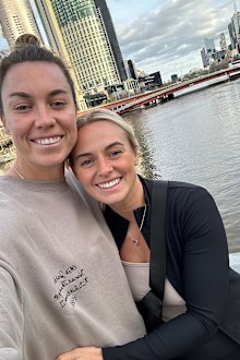 Mackenzie Arnold and Kirsty Smith