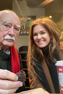Isla Fisher mourns the loss of her dad Brian.