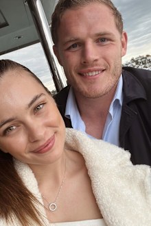 Tahlia Giumelli and Tom Burgess