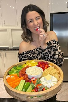 Food platter mum