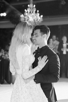 Joe Jonas and Sophie Turner share their wedding photos.