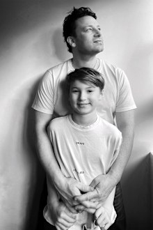 Jamie and Buddy Oliver