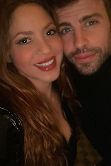 Shakira and soccer star Gerard Piqué.