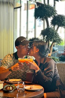 Cristiano Ronaldo and Georgina Rodríguez