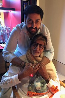 Abhishek Bachchan, Amitabh Bachchan