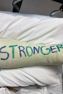 Britney Spears, hospital bed, selfie, injury, foot