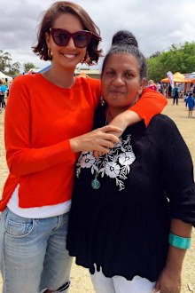 Brooke boney and her mother