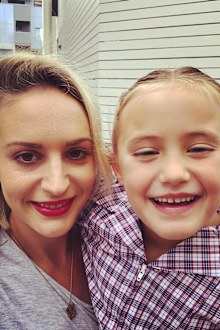 Cara Aprile with daughter Lily - the inspiration behind her booming lunchbox business
