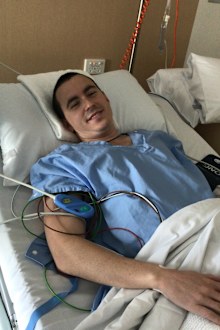 Jason Michelle stroke hospital