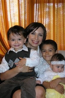 'By the time I had my third child, I no longer cared about the judgement of others.'