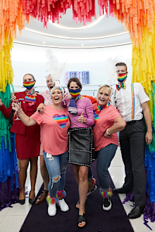Virgin Australia Pride Flight pre-party
