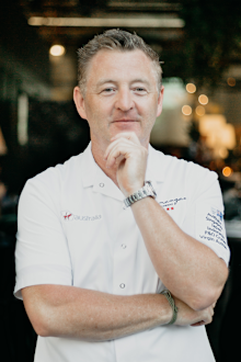 P&O chef Luke Mangan