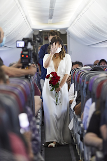 Virgin Australia Wedding in the Sky
