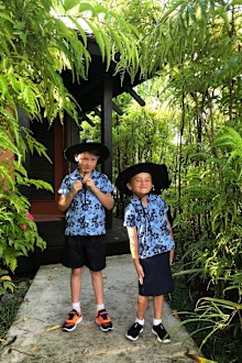 School kids in Fiji
