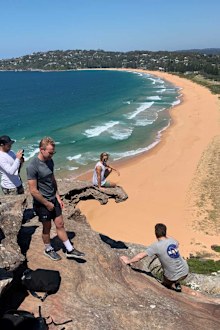 Barenjoey Lighthouse cliffs have become an Instagram attraction