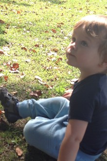 Louise son as toddler