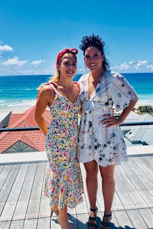 COVID bride and brother best friend wedding Sunday