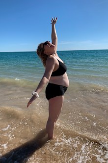 Heidi Anderson 30 weeks pregnant
