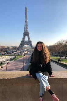 She was on the trip of a lifetime with her family in Europe when the pain began.