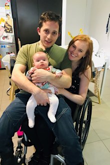 Chloe Kennedy spinal injury