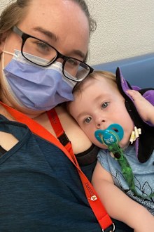 Rachel and Aston Cystic Fibrosis