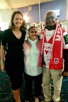 Brooke with her Nan and Pop.