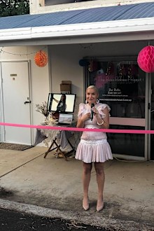 Jess at organisation launch