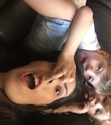 Tegan does her best to ensure her family enjoys normal life together.