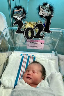 The first baby born in America is another beautiful girl.
