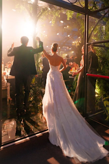 Chloe Stroll and Scotty James wedding