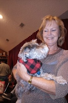Lynne was initially diagnosed with breast cancer.