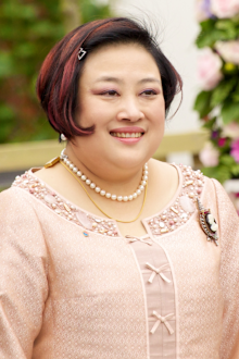 Princess Soamsawali Kitiyakara, former wife of her first cousin King Vajiralongkorn.