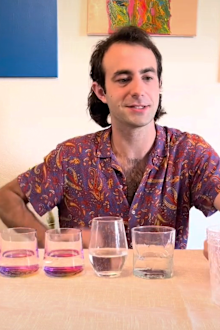 Man who only ever drinks water is making viral TikToks of himself trying other beverages for the first time