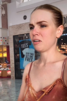 Young woman step mother claim TikTok pregnant at 20