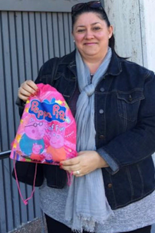 Danielle says she began to rapidly put on weight in foster care.