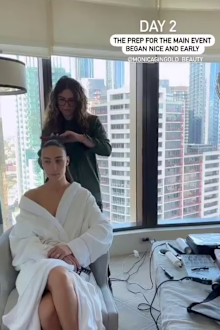 Inside Tayla Damir's lavish hen's party.