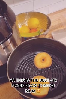 TikTok, air fryer hack, adamloveslasagne